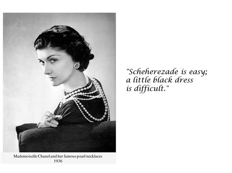 little black dress chanel quote